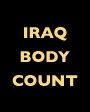 Iraq Body Count graphic